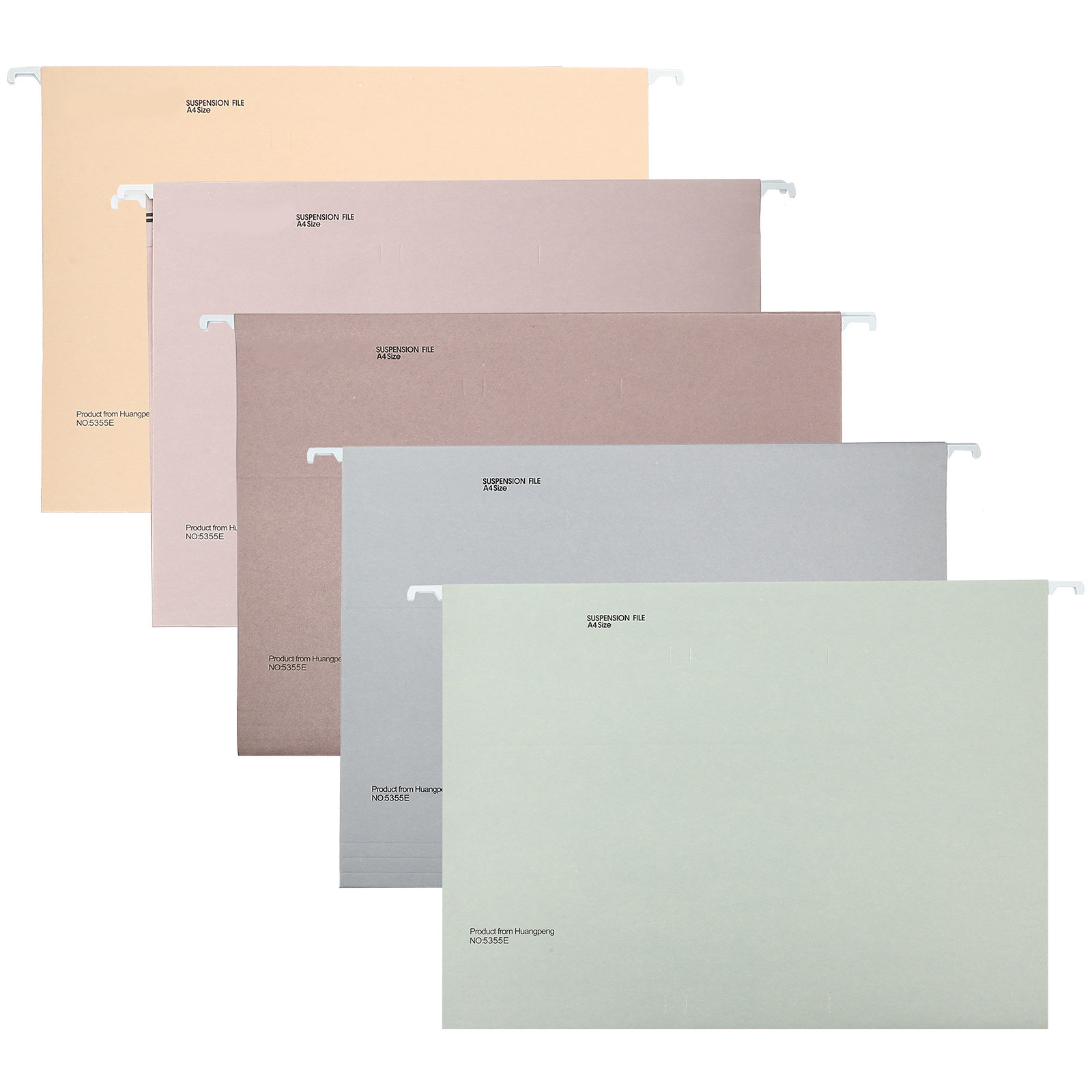 File Folder Hanging - 5 adet taşınabilir asılı dosya klasörleri