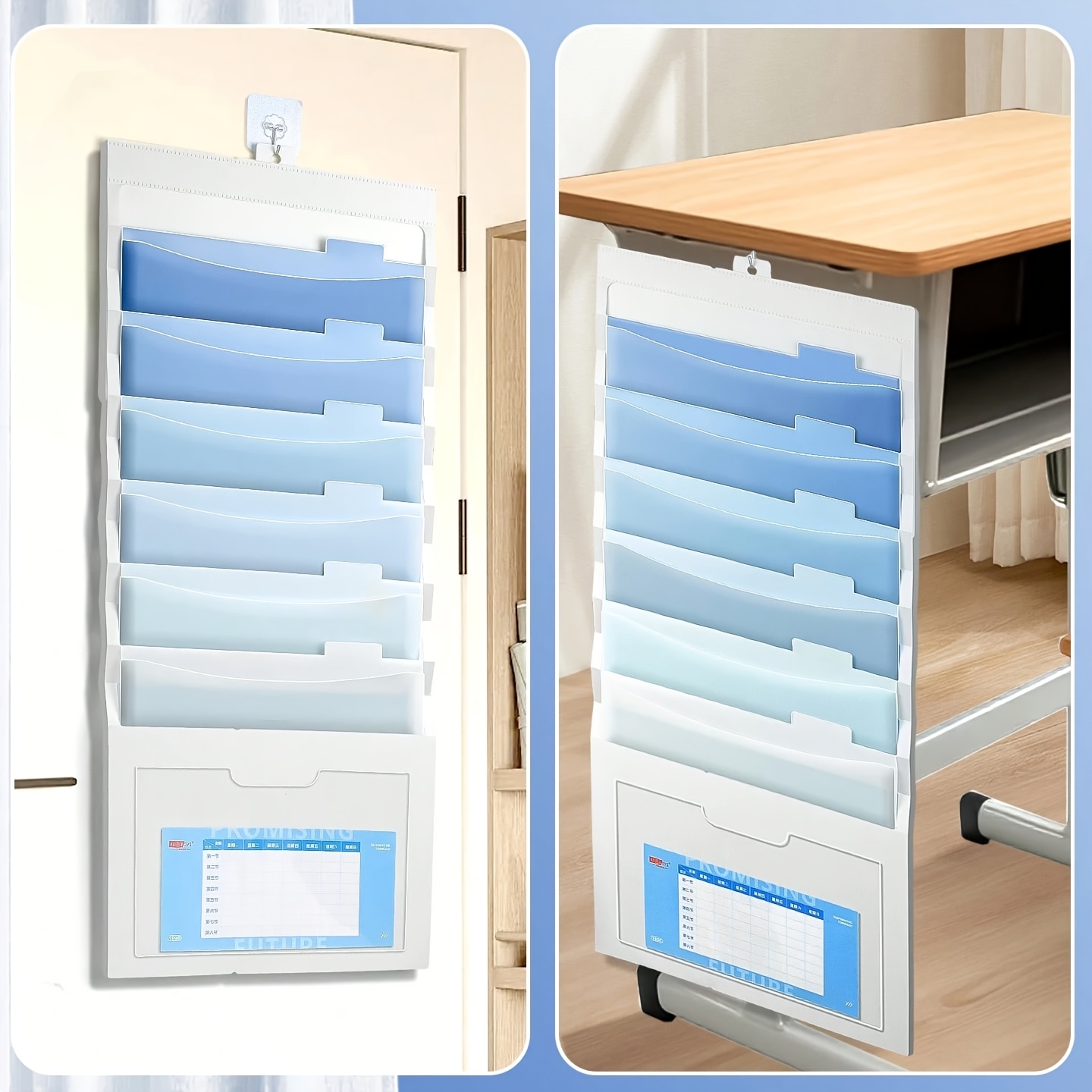 File Folder Hanging - 1 adet Asılabilir Dosya Klasörü, Katlanabilir