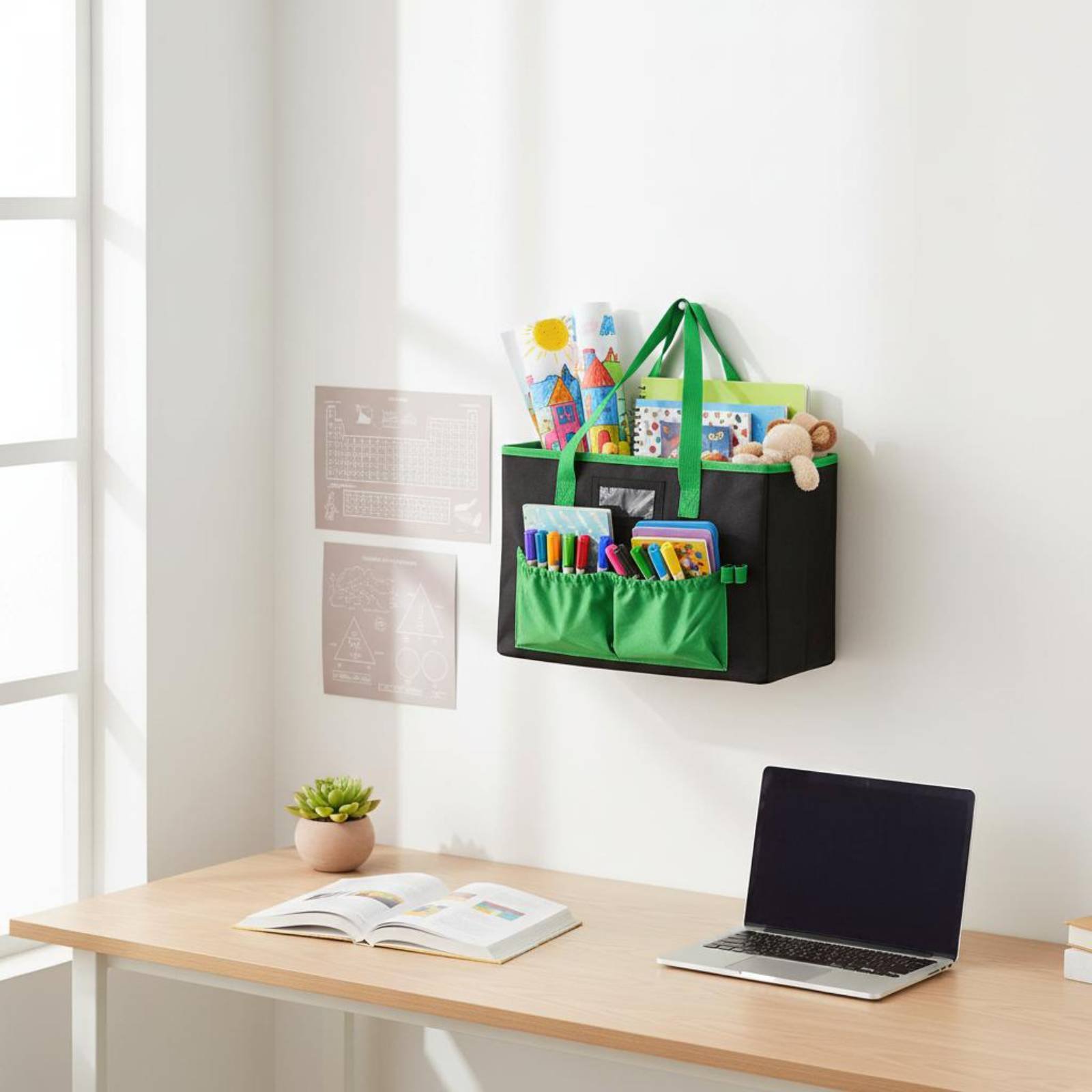 File Folder Hanging - Katlanabilir Dosya Klasörü Çantası Sağlam Askılı