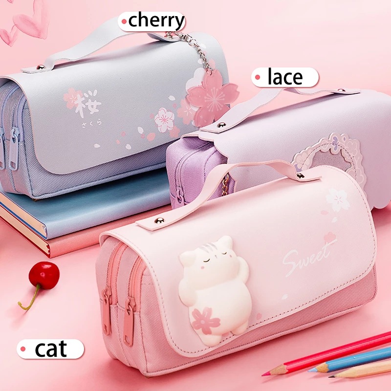 Stationery Office And School Supply Stores - Okul malzemeleri kızlar için Kawaii kırtasiye