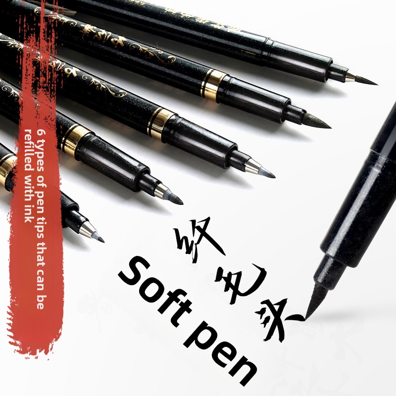 Supply Of Office Stationery - 4 adet/takım kaligrafi sanat işaretleme kalemleri