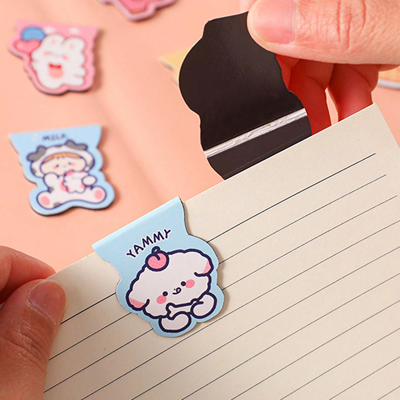 5 adet sevimli karikatür ayı m - Bookmark Magnetic Clip incelemesi ve fiyatı