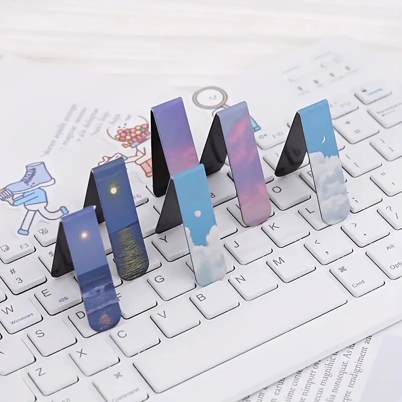 2 adet manzara temalı manyetik - Bookmark Magnetic Clip incelemesi ve fiyatı