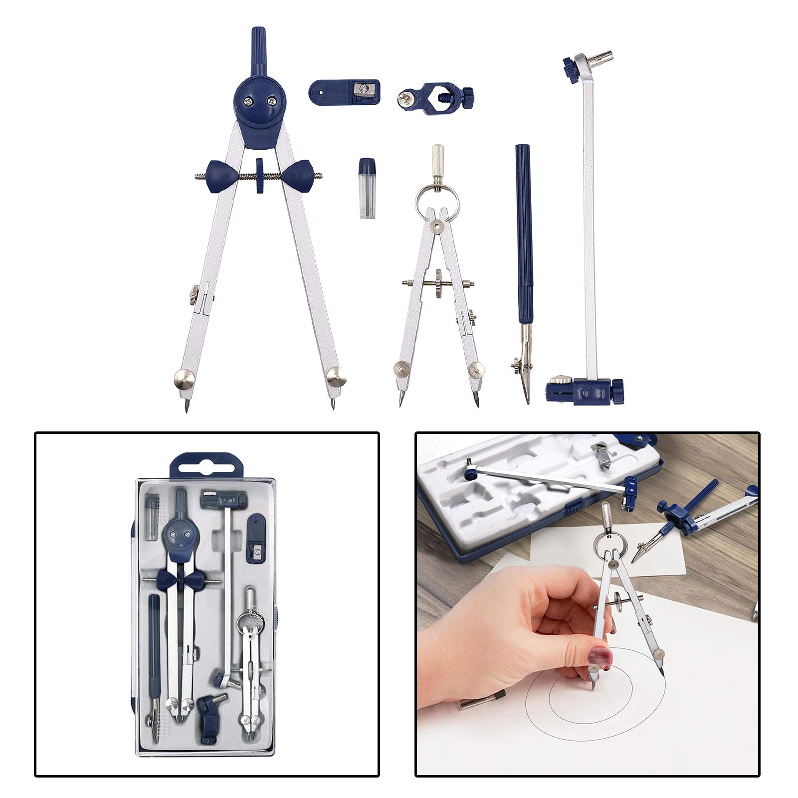 7 adet geometri seti, geometri - Compass Geometry Set incelemesi ve fiyatı
