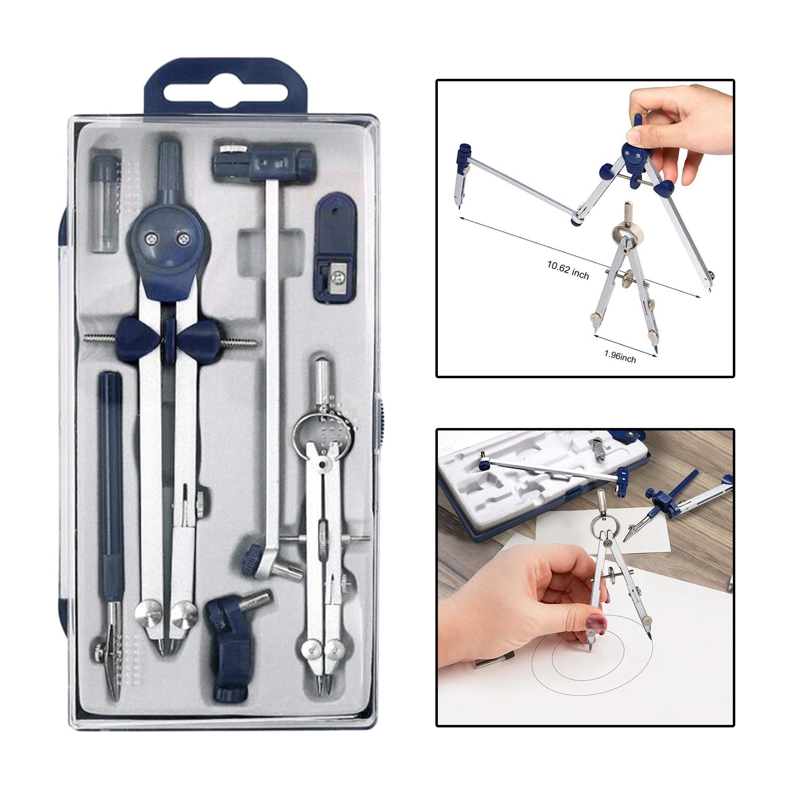 7 adet geometri seti, geometri - Compass Geometry Set incelemesi ve fiyatı