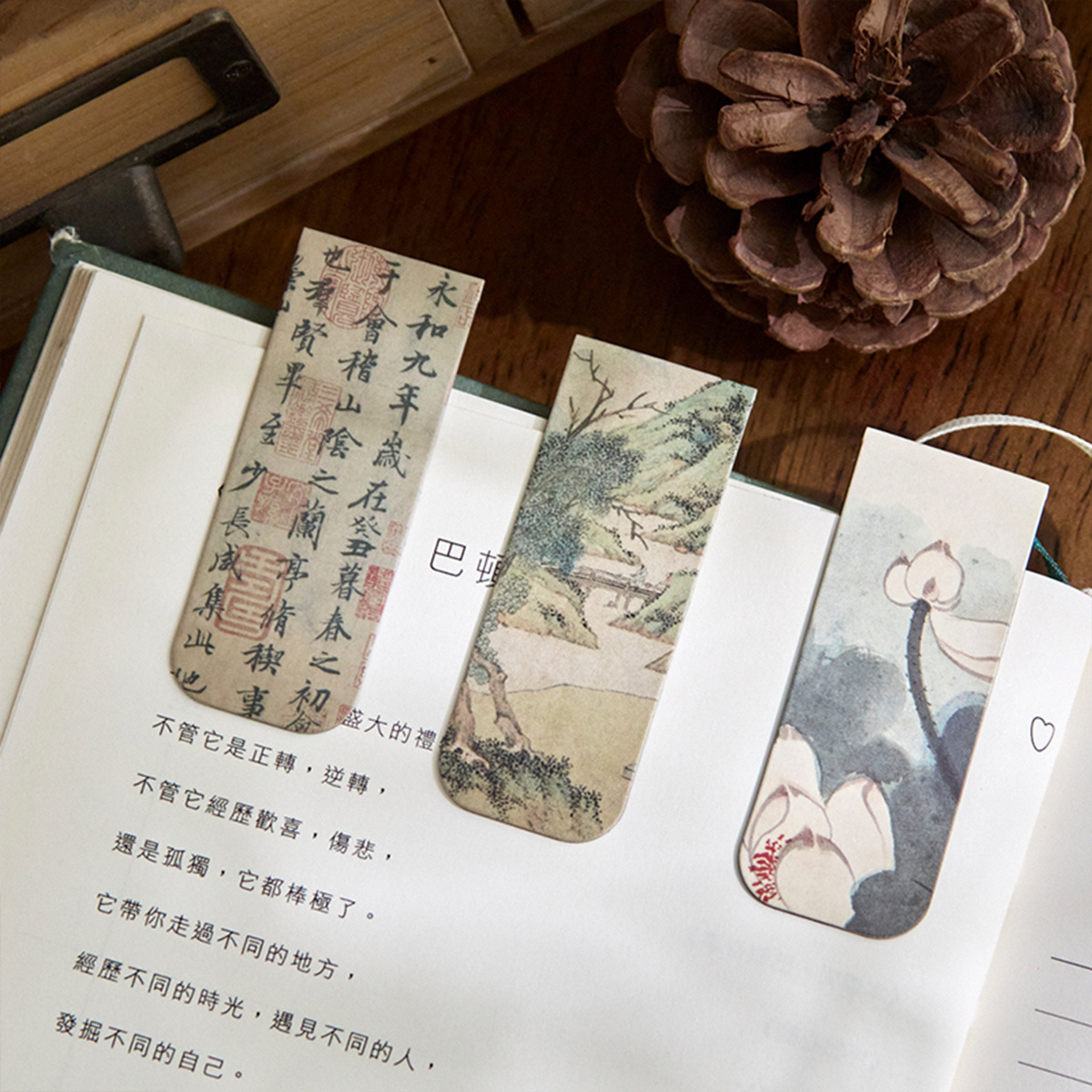 4 adet/grup çin antik gümrük m - Bookmark Magnetic Clip incelemesi ve fiyatı
