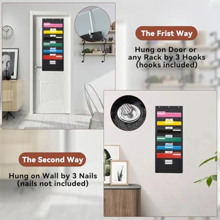 6 Cepli Siyah Asılı Duvar Dosy - File Folder Hanging incelemesi ve fiyatı