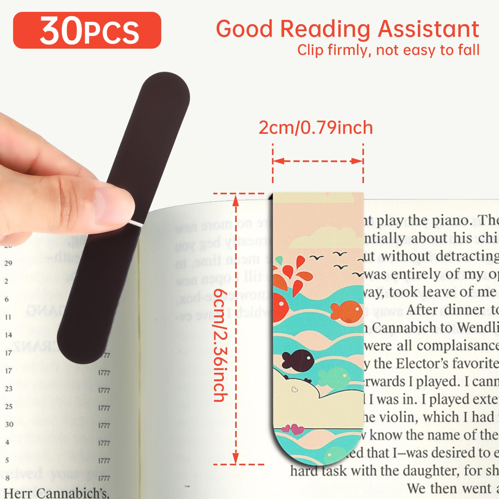 Çocuklar ve Kitap Severler içi - Bookmark Magnetic Clip incelemesi ve fiyatı