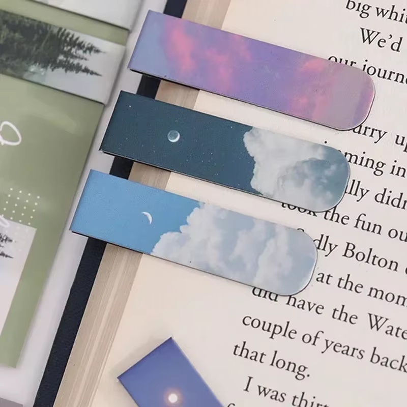 2 adet manzara temalı manyetik - Bookmark Magnetic Clip incelemesi ve fiyatı