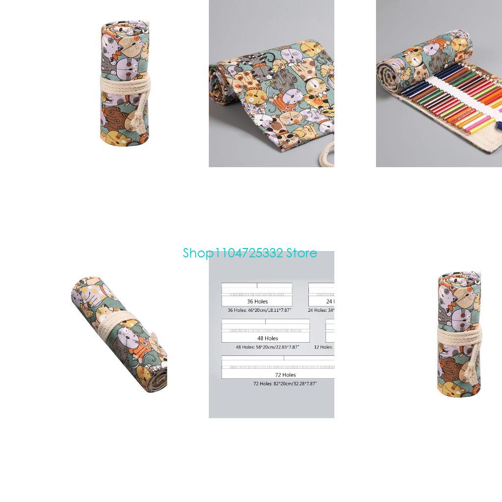 P5EA Karikatür Kedi için 12/24 - Pen Pouch Roll incelemesi ve fiyatı