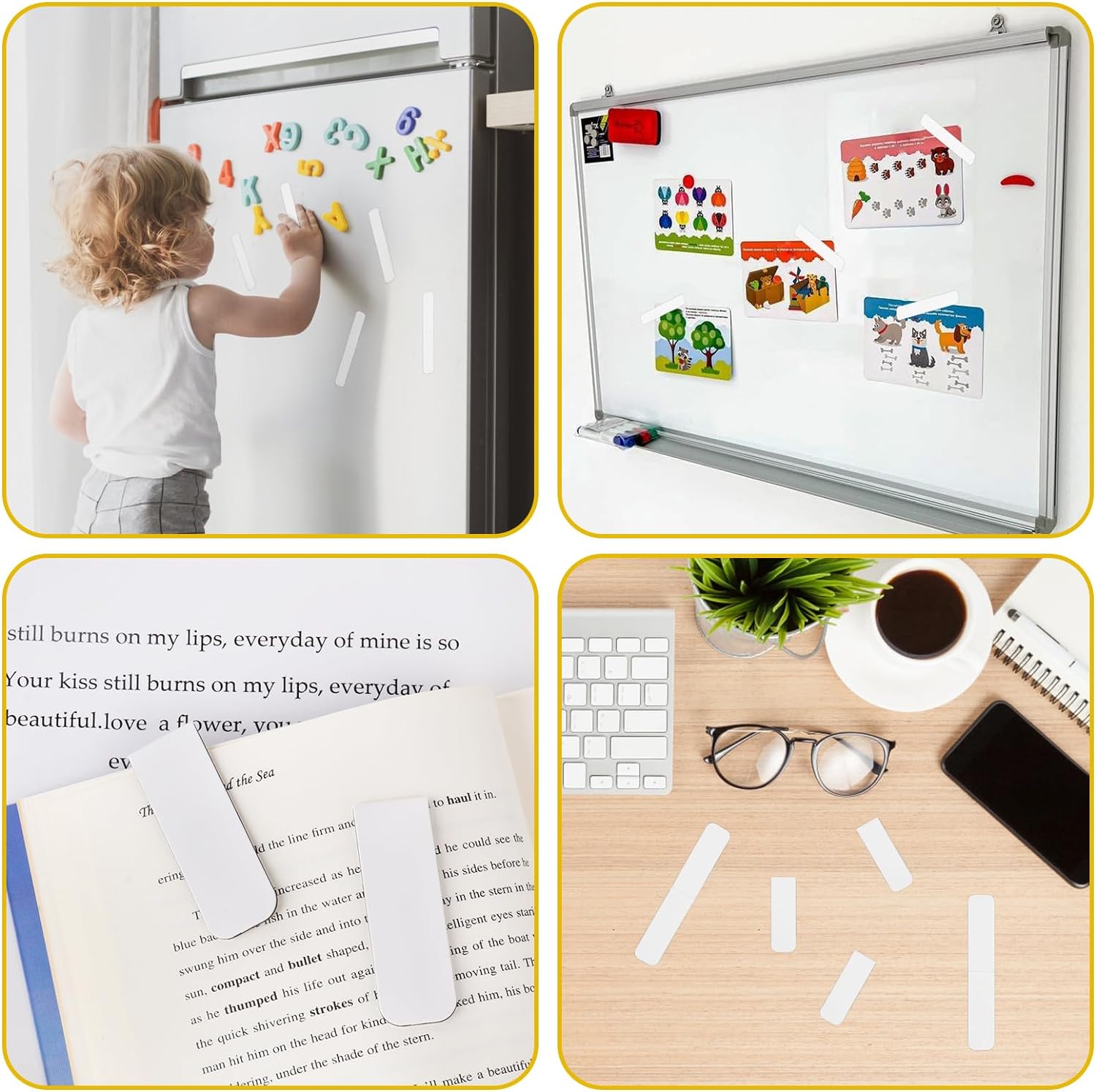 15 adet boş süblimasyon manyet - Bookmark Magnetic Clip incelemesi ve fiyatı